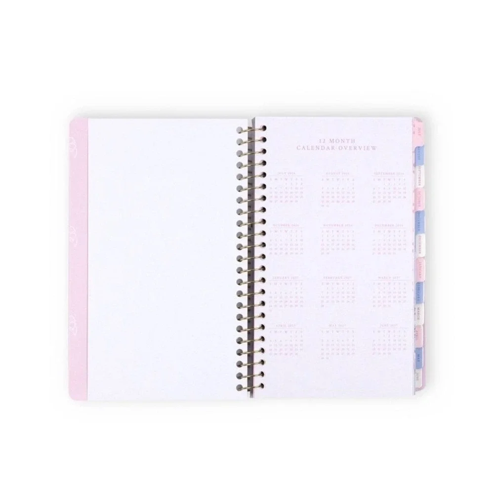 Love Shack Fancy Planner 2026 2027 Academic Student Blue Floral Rosettes New LSF